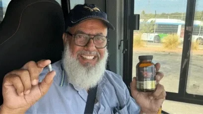 "קם כמו פנתר": נהג האוטובוס שחזר להרגיש בן 20